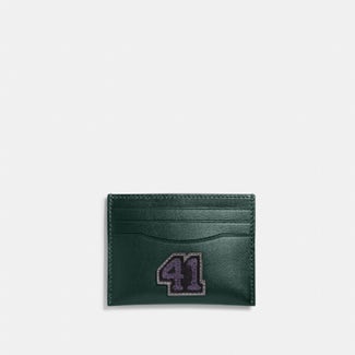 Card Case With Varsity Patch
